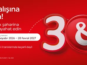Avropaya səyahət üçün 30% mil endirimi!